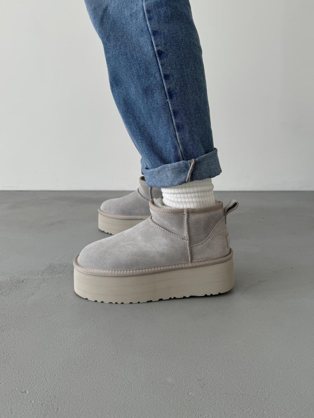 Ugg Classic Ultra Mini Platform XL Grey