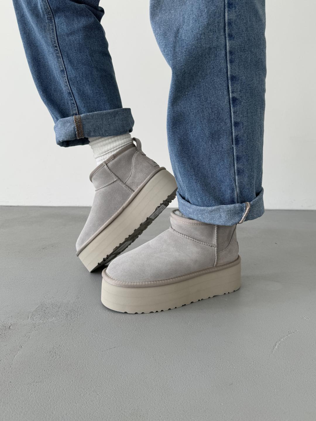 Ugg Classic Ultra Mini Platform XL Grey