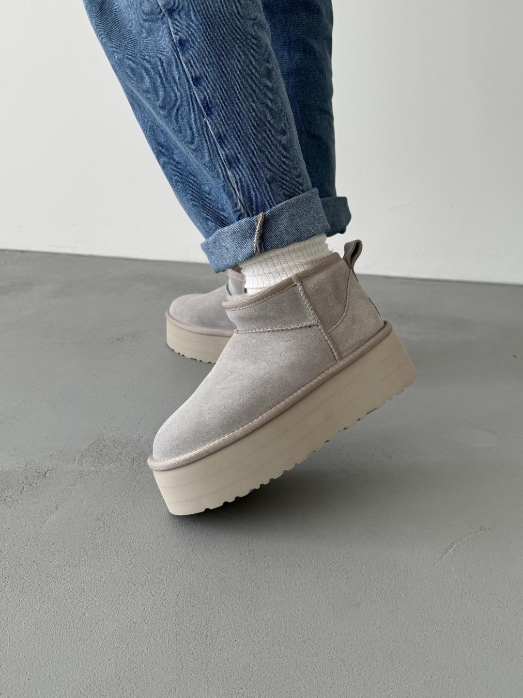 Ugg Classic Ultra Mini Platform XL Grey