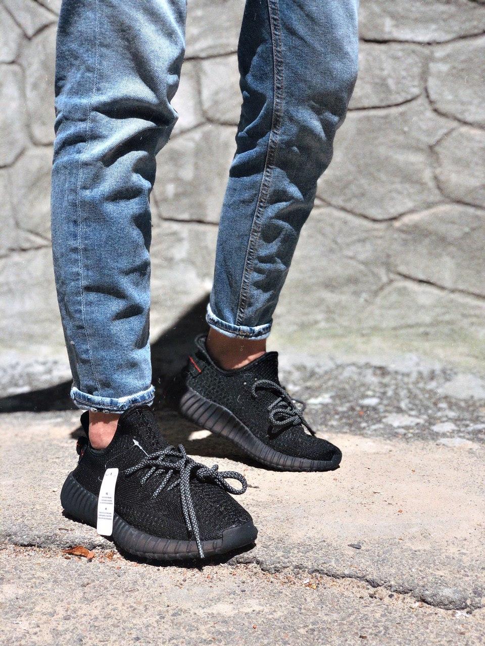 Adidas Yeezy 350 v2 BLACK (full ref)