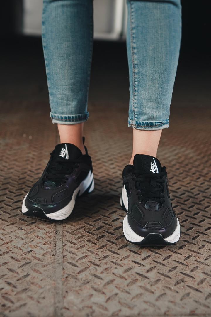 Nike M2K Tekno Black Oil Spill Reflective