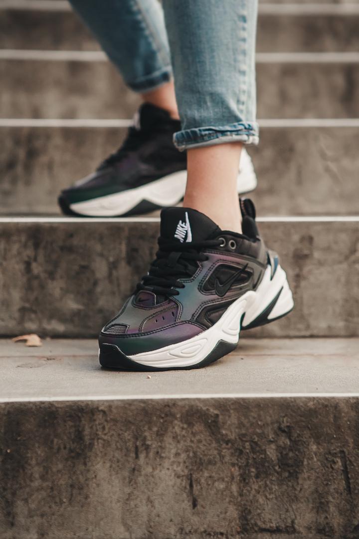 Nike M2K Tekno Black Oil Spill Reflective