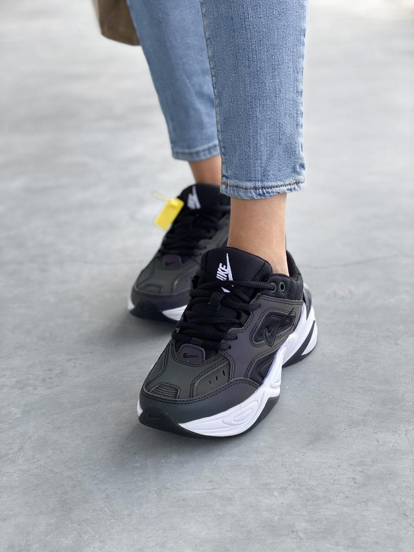 Nike M2K Tekno Black Oil Spill Reflective