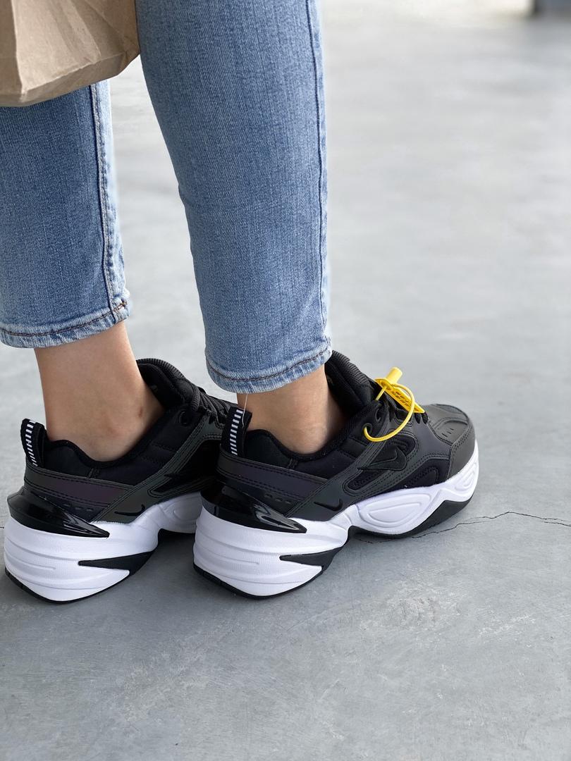 Nike M2K Tekno Black Oil Spill Reflective