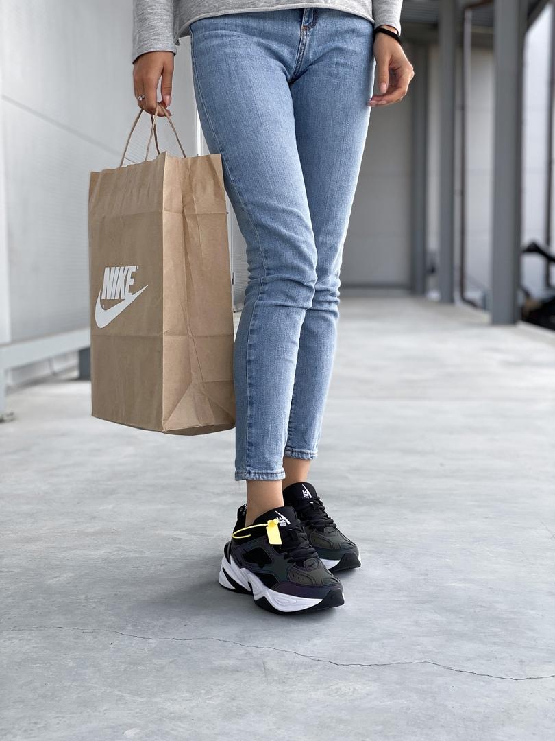 Nike M2K Tekno Black Oil Spill Reflective