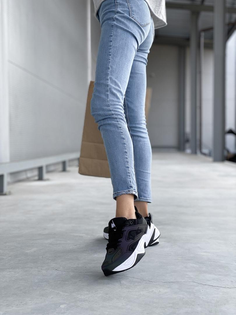 Nike M2K Tekno Black Oil Spill Reflective