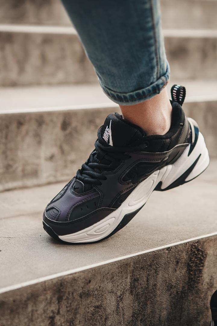 Nike M2K Tekno Black Oil Spill Reflective