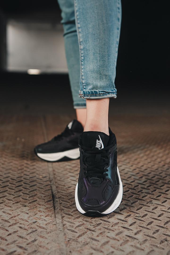 Nike M2K Tekno Black Oil Spill Reflective