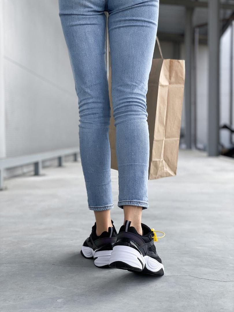 Nike M2K Tekno Black Oil Spill Reflective