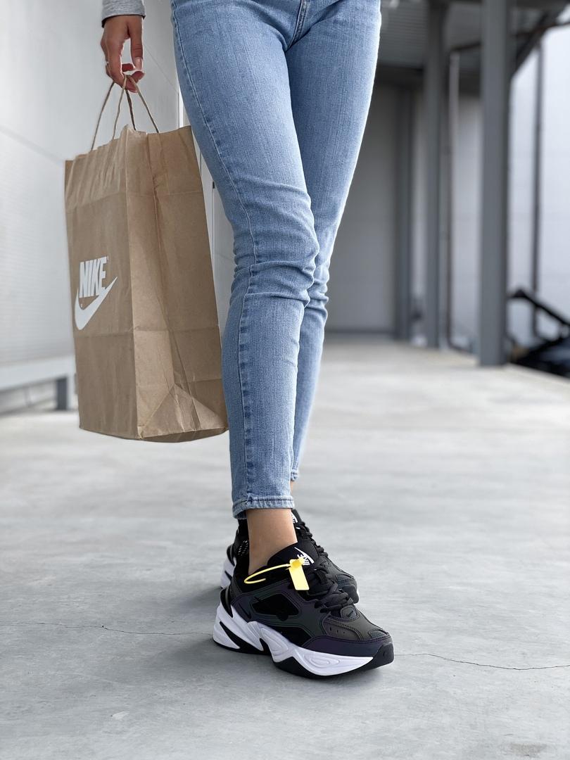 Nike M2K Tekno Black Oil Spill Reflective