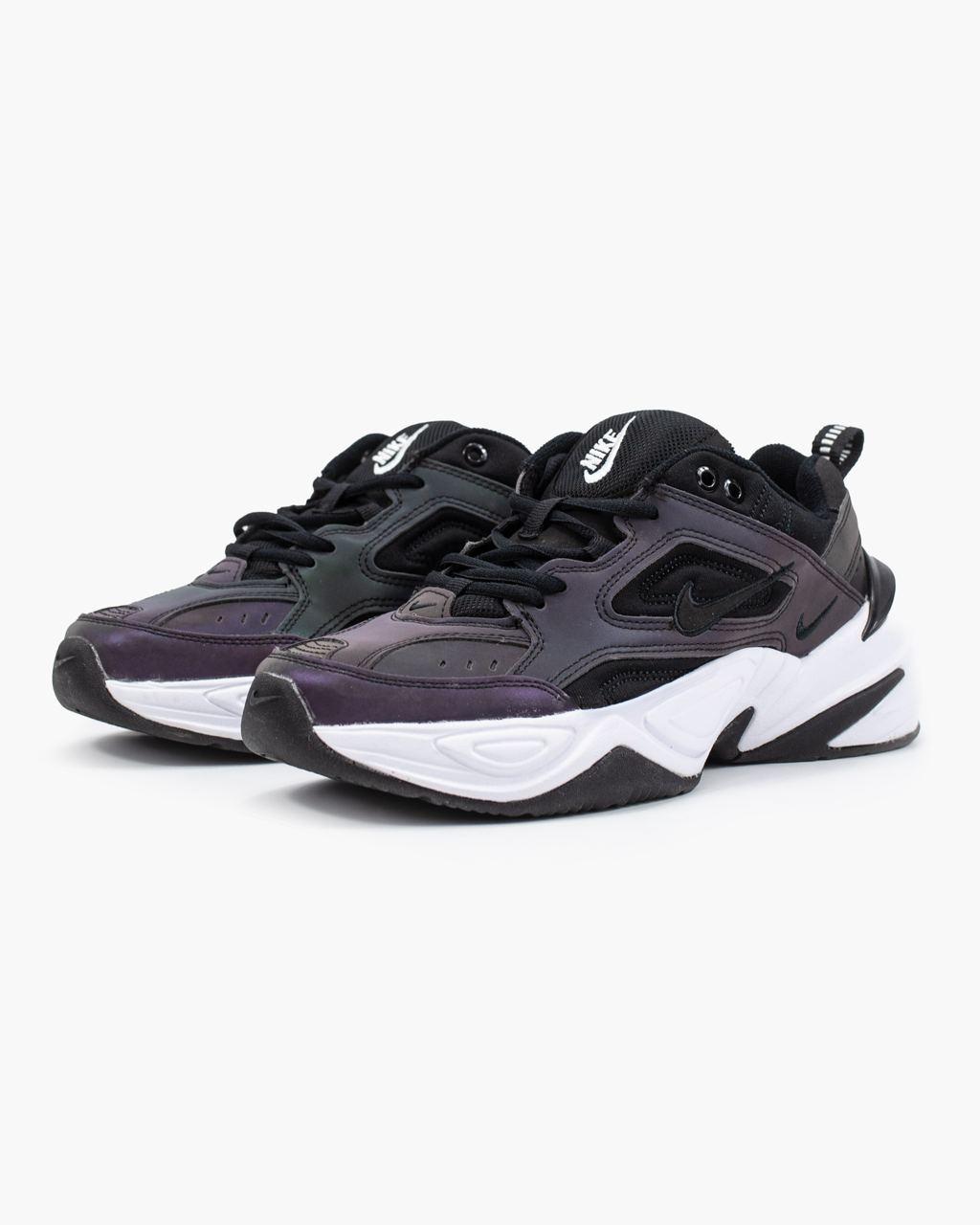 Nike M2K Tekno Black Oil Spill Reflective
