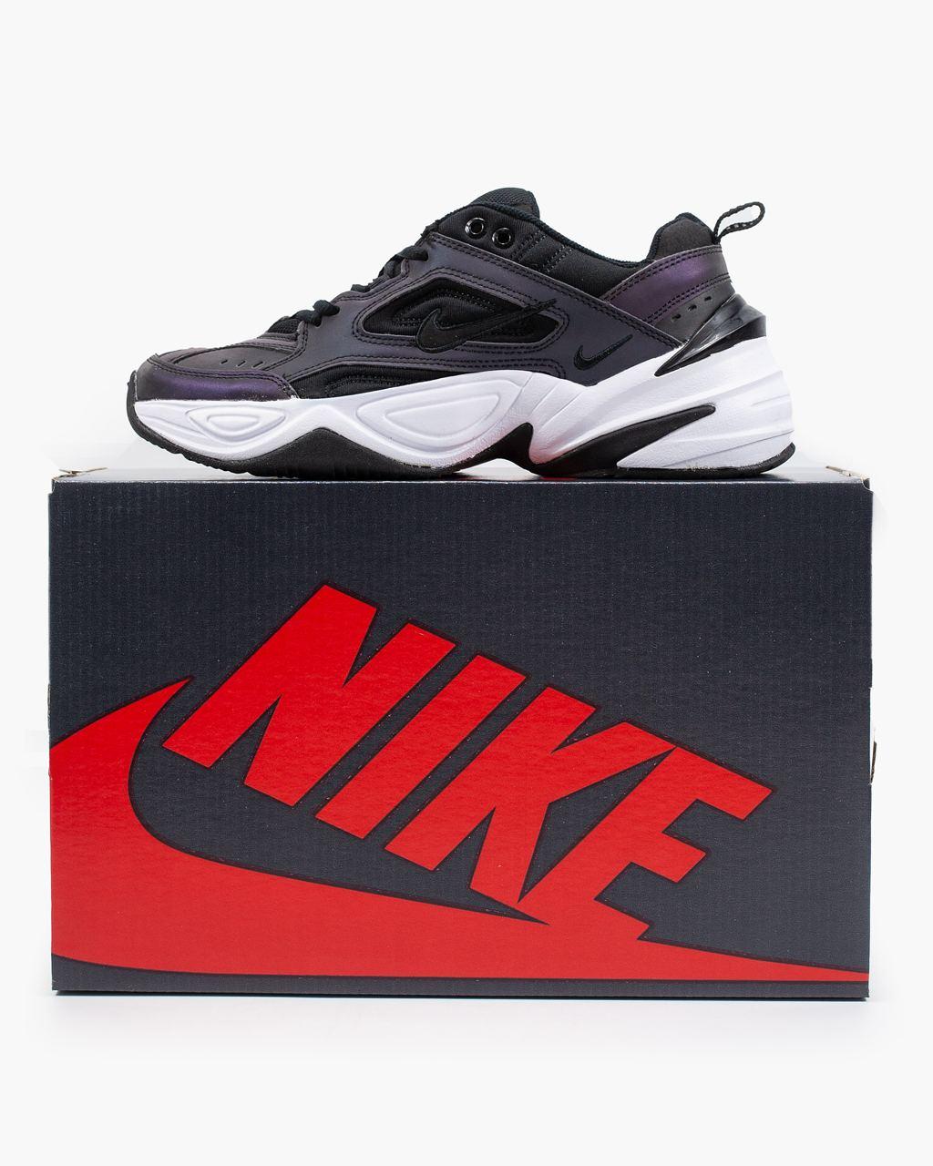 Nike M2K Tekno Black Oil Spill Reflective