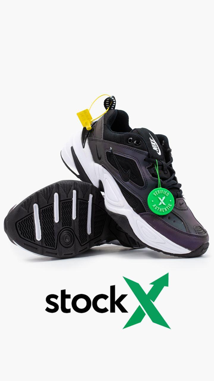 Nike M2K Tekno Black Oil Spill Reflective