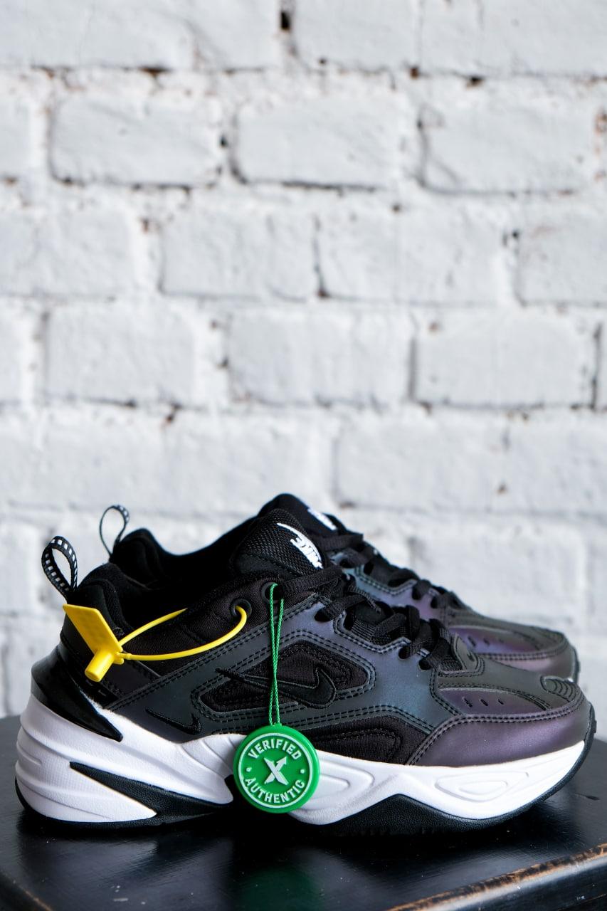 Nike M2K Tekno Black Oil Spill Reflective