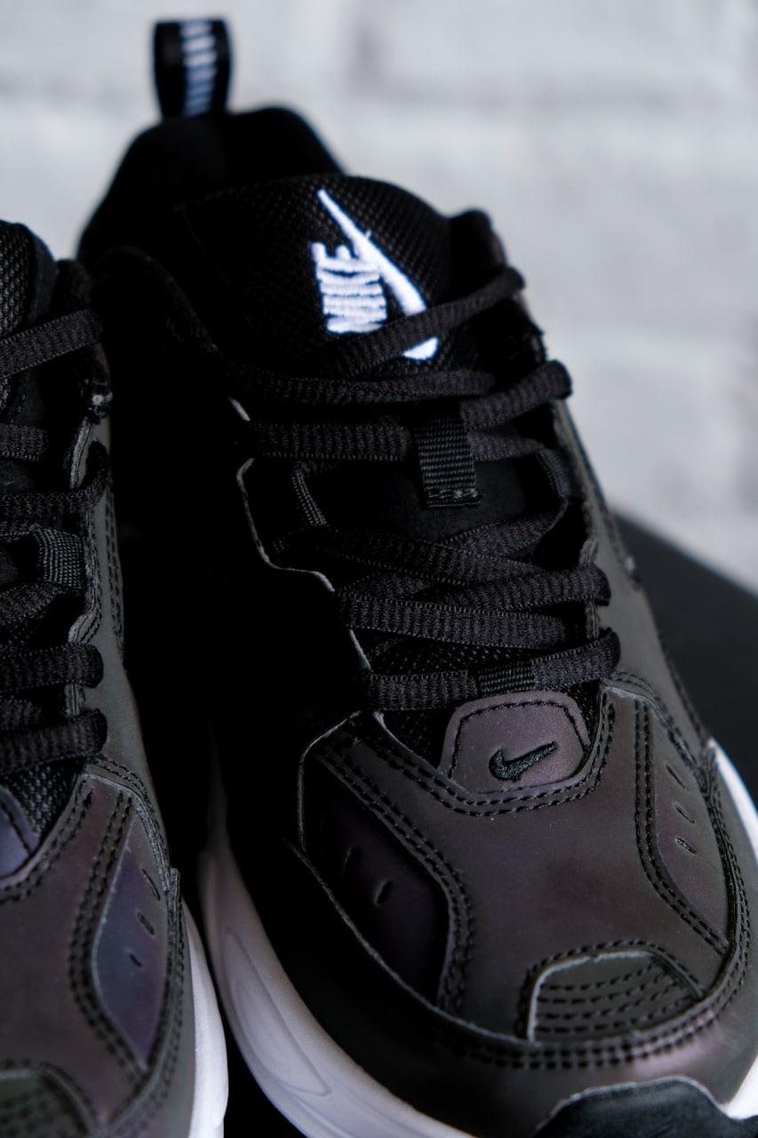 Nike M2K Tekno Black Oil Spill Reflective