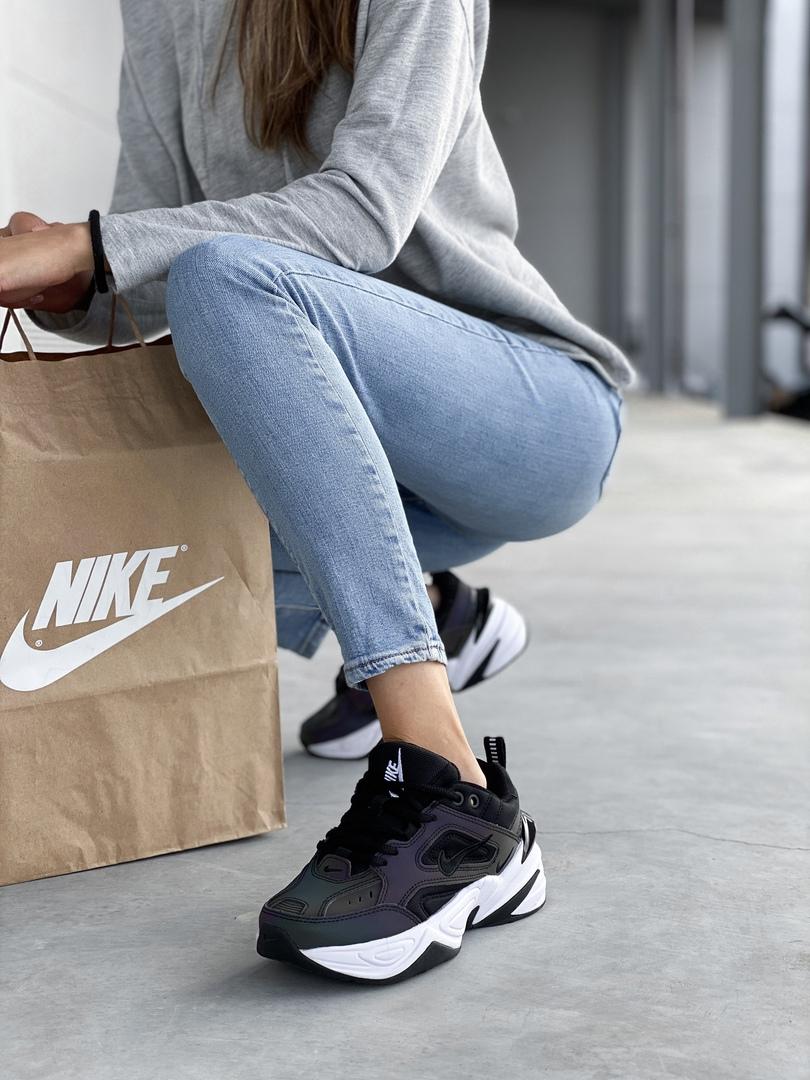 Nike M2K Tekno Black Oil Spill Reflective