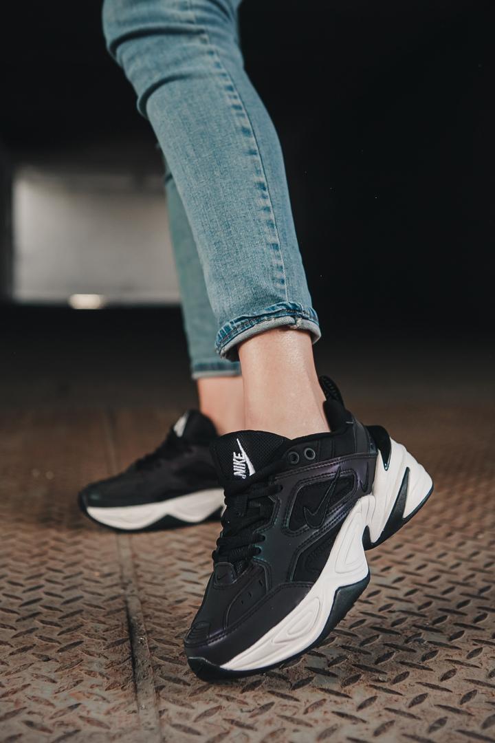 Nike M2K Tekno Black Oil Spill Reflective