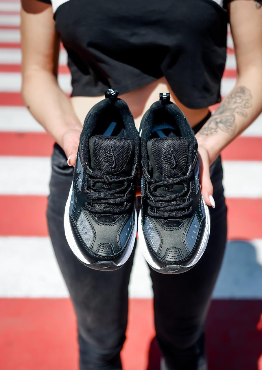 Nike M2K Tekno Essential Black Blue