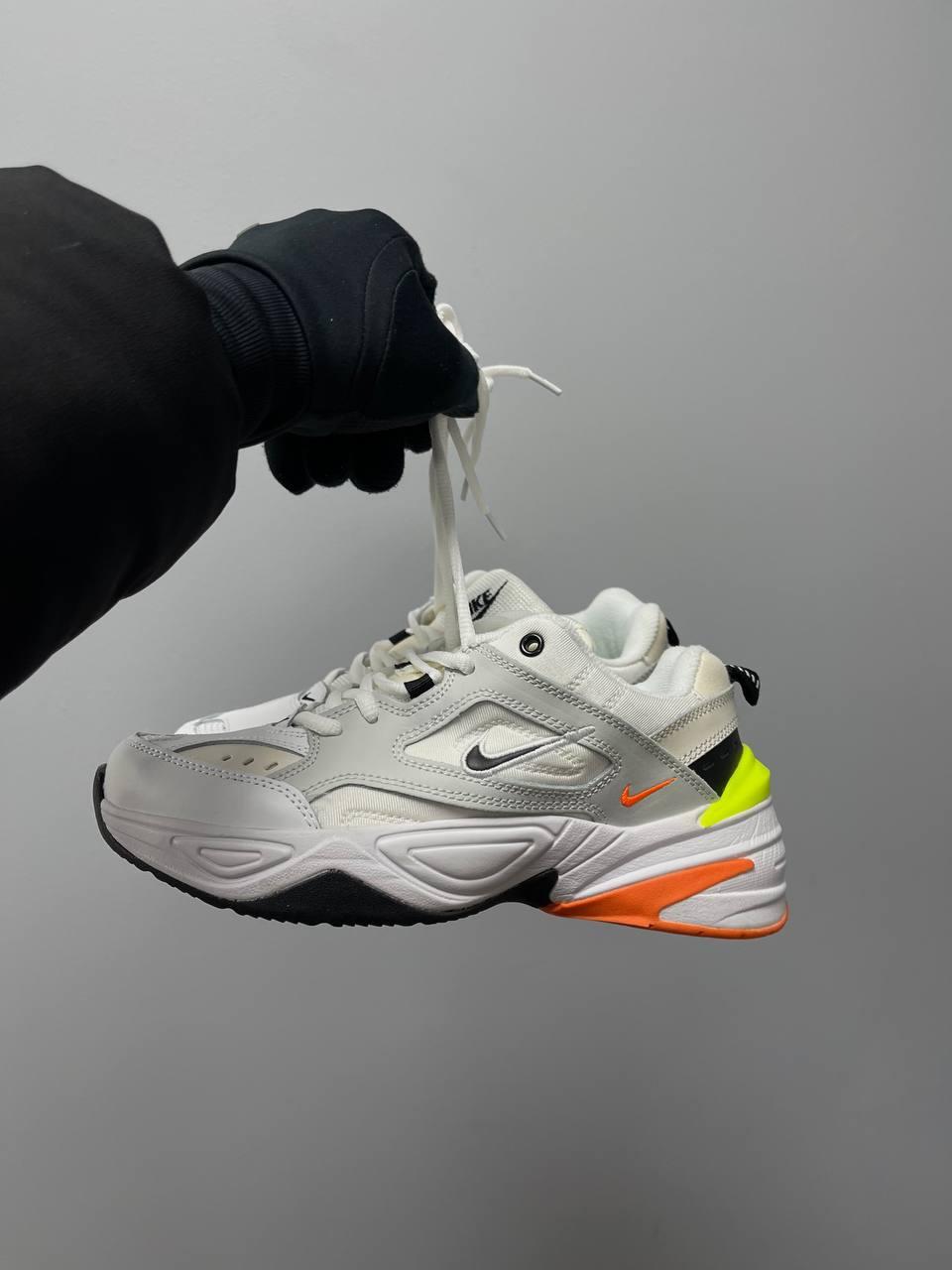 Nike M2K Tekno White Grey Neon Green