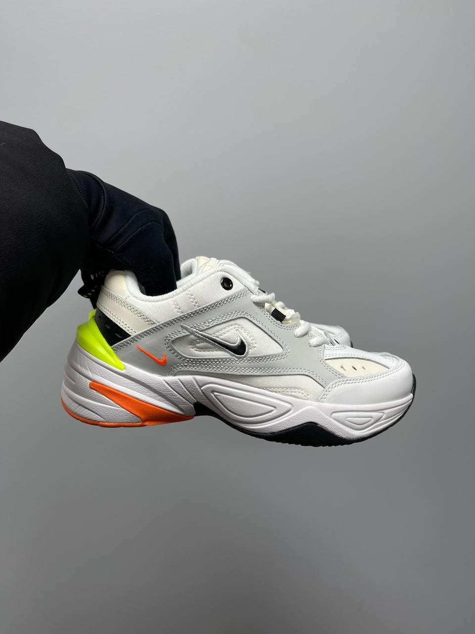 Nike M2K Tekno White Grey Neon Green