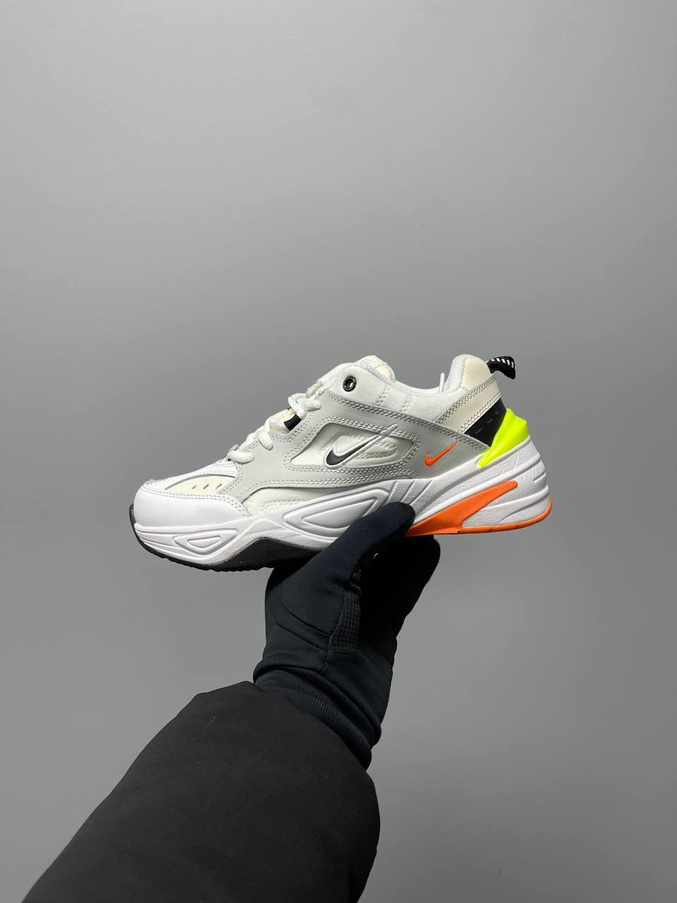 Nike M2K Tekno White Grey Neon Green