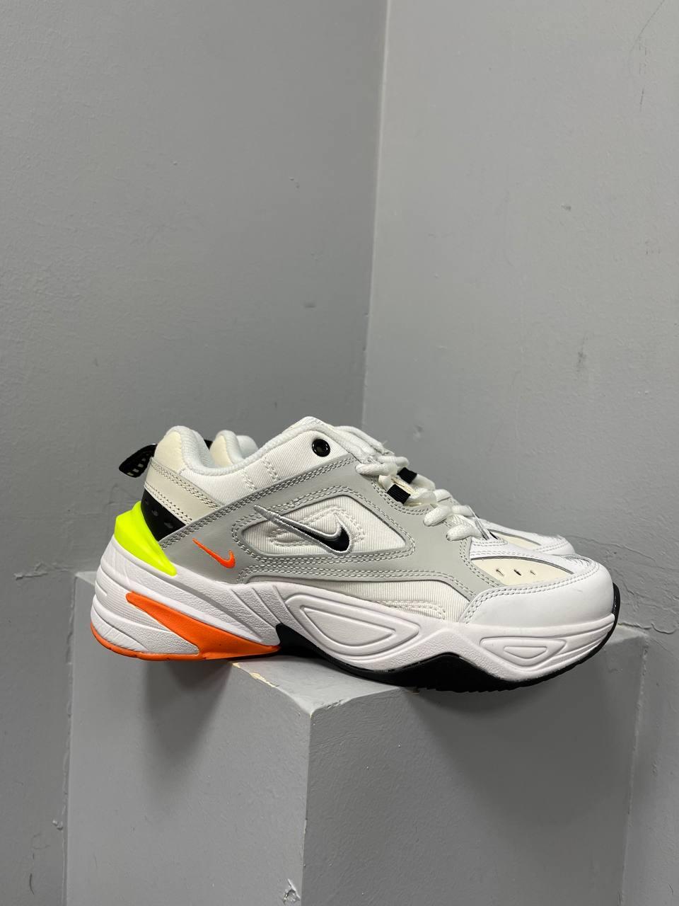 Nike M2K Tekno White Grey Neon Green