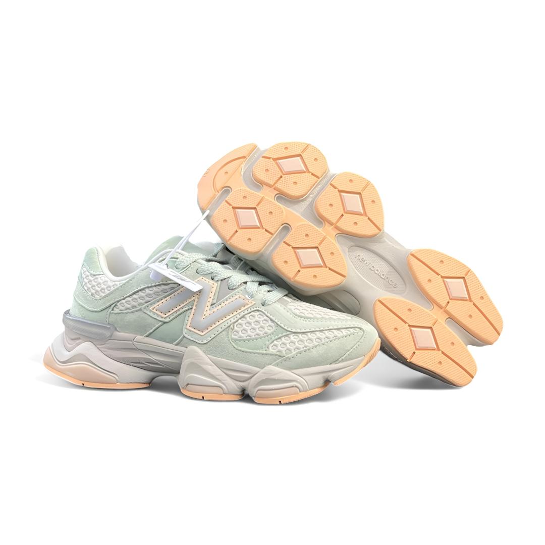 New Balance 9060 Missing Pieces Silver Moss Green