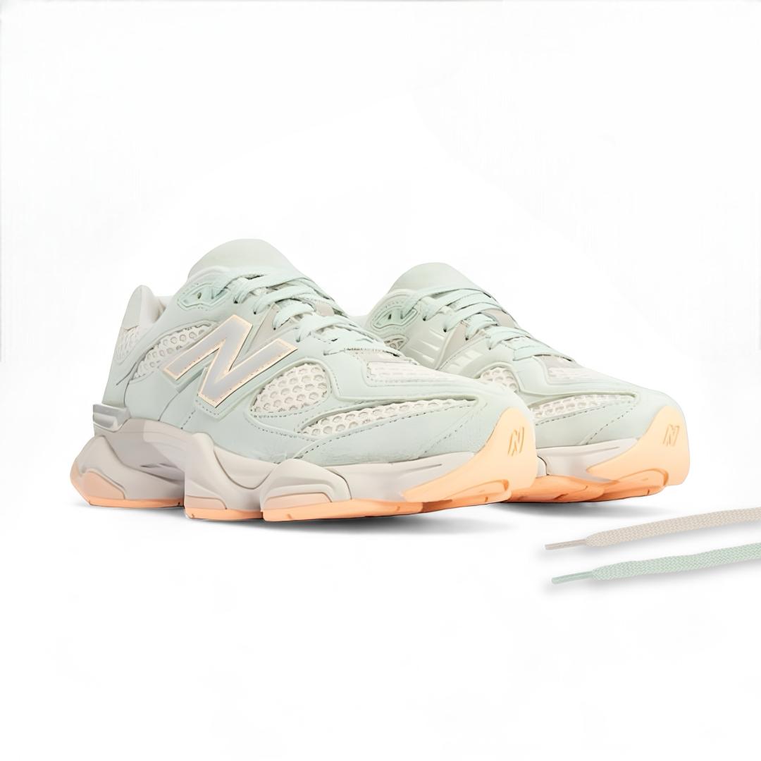 New Balance 9060 Missing Pieces Silver Moss Green