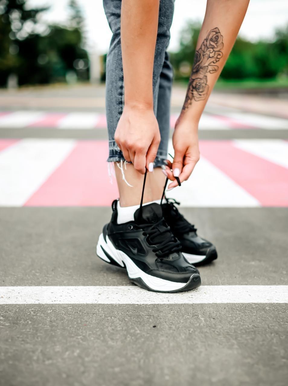 Nike M2K Tekno Black White 2