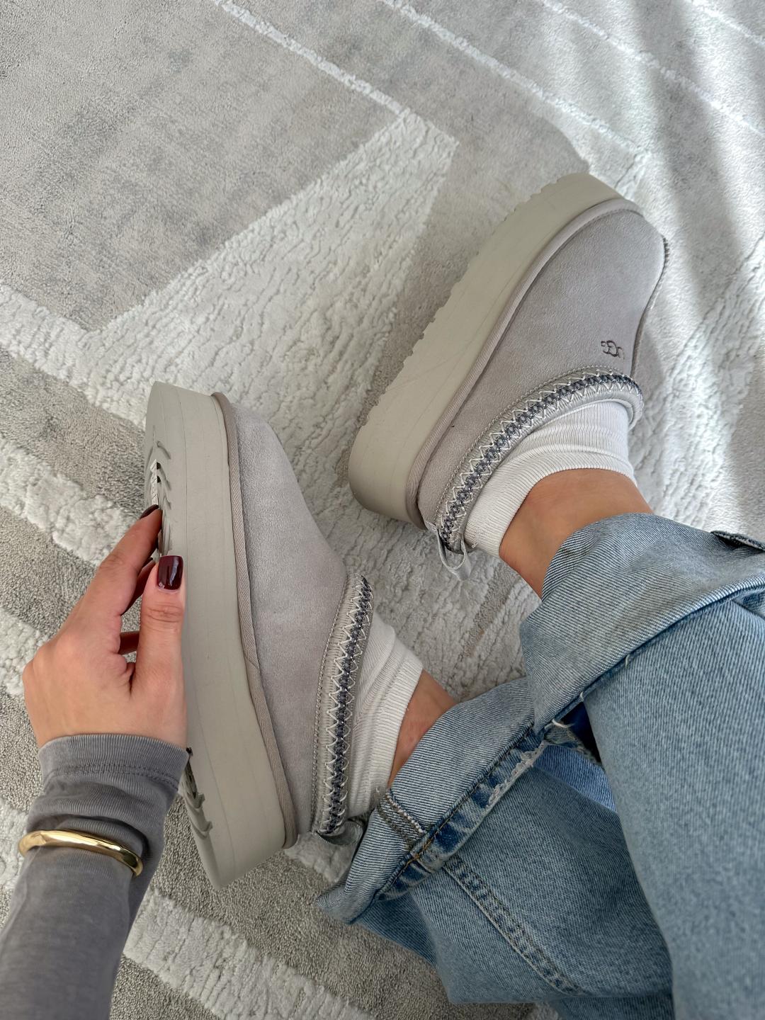 UGG Tasman Platform Light Grey