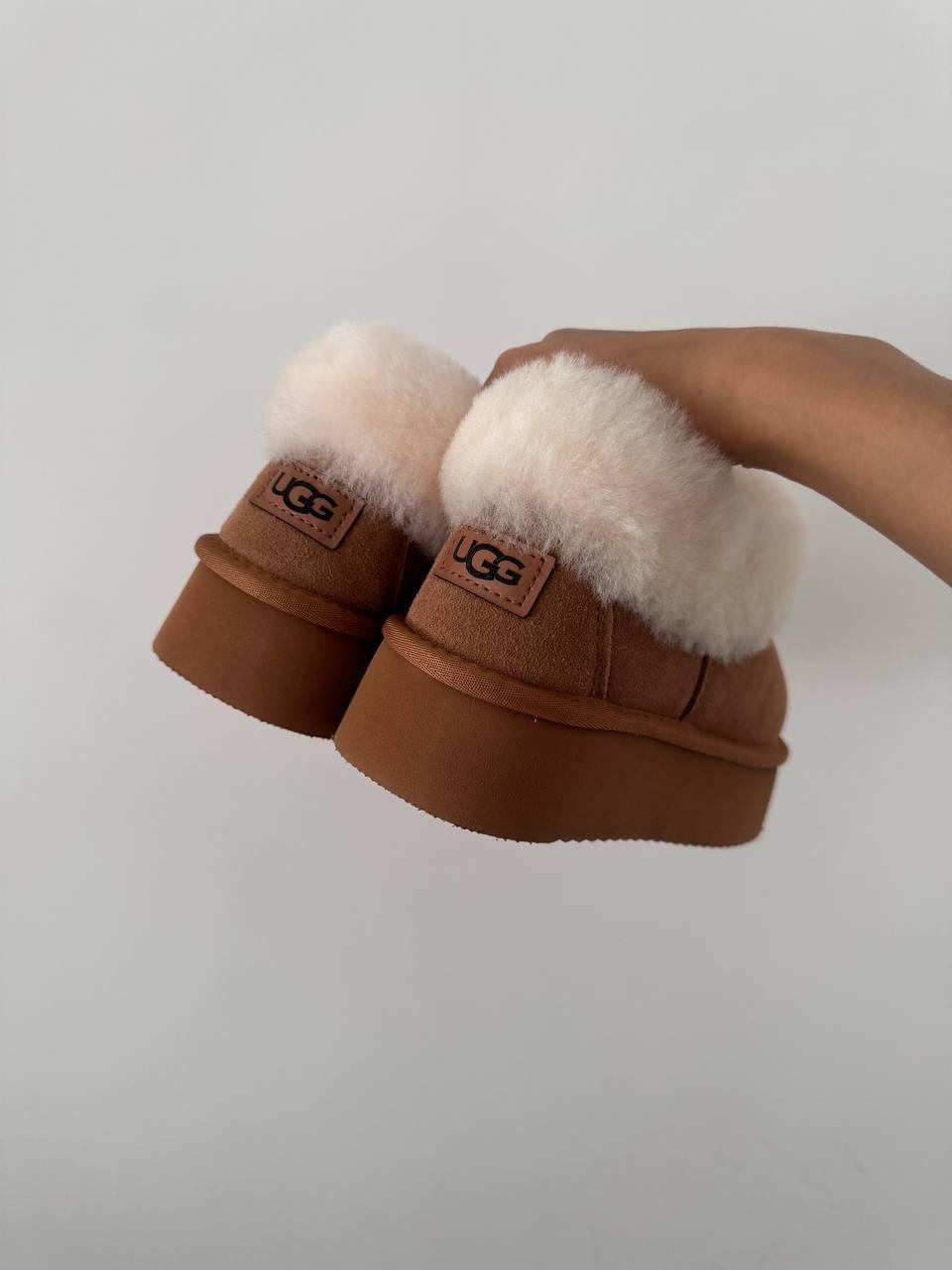 UGG Slippers Platform Ginger