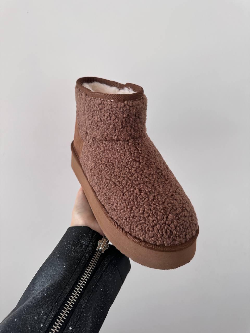 UGG Ultra Mini Platform Teddy Ginger