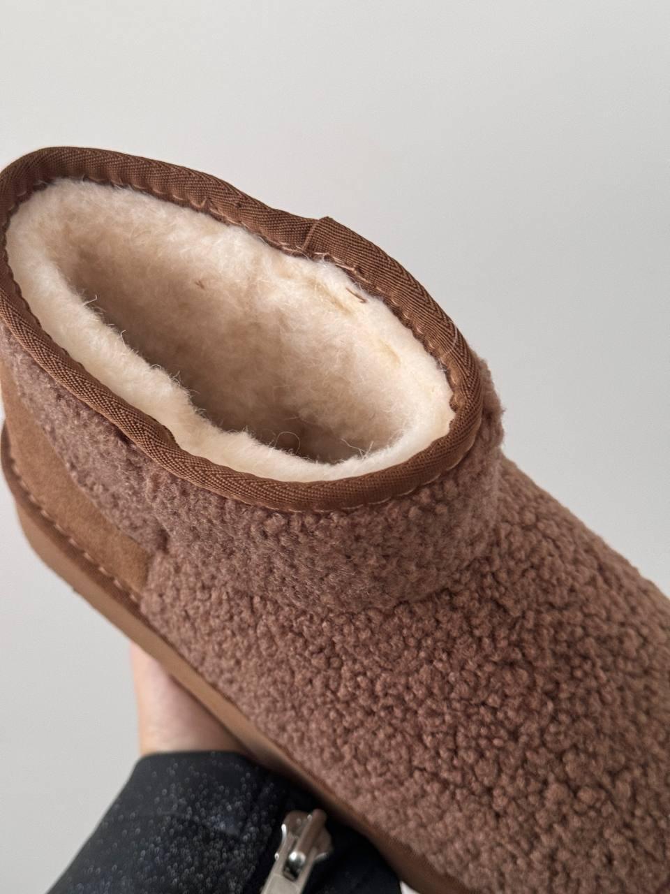 UGG Ultra Mini Platform Teddy Ginger