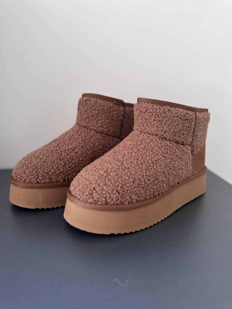 UGG Ultra Mini Platform Teddy Ginger