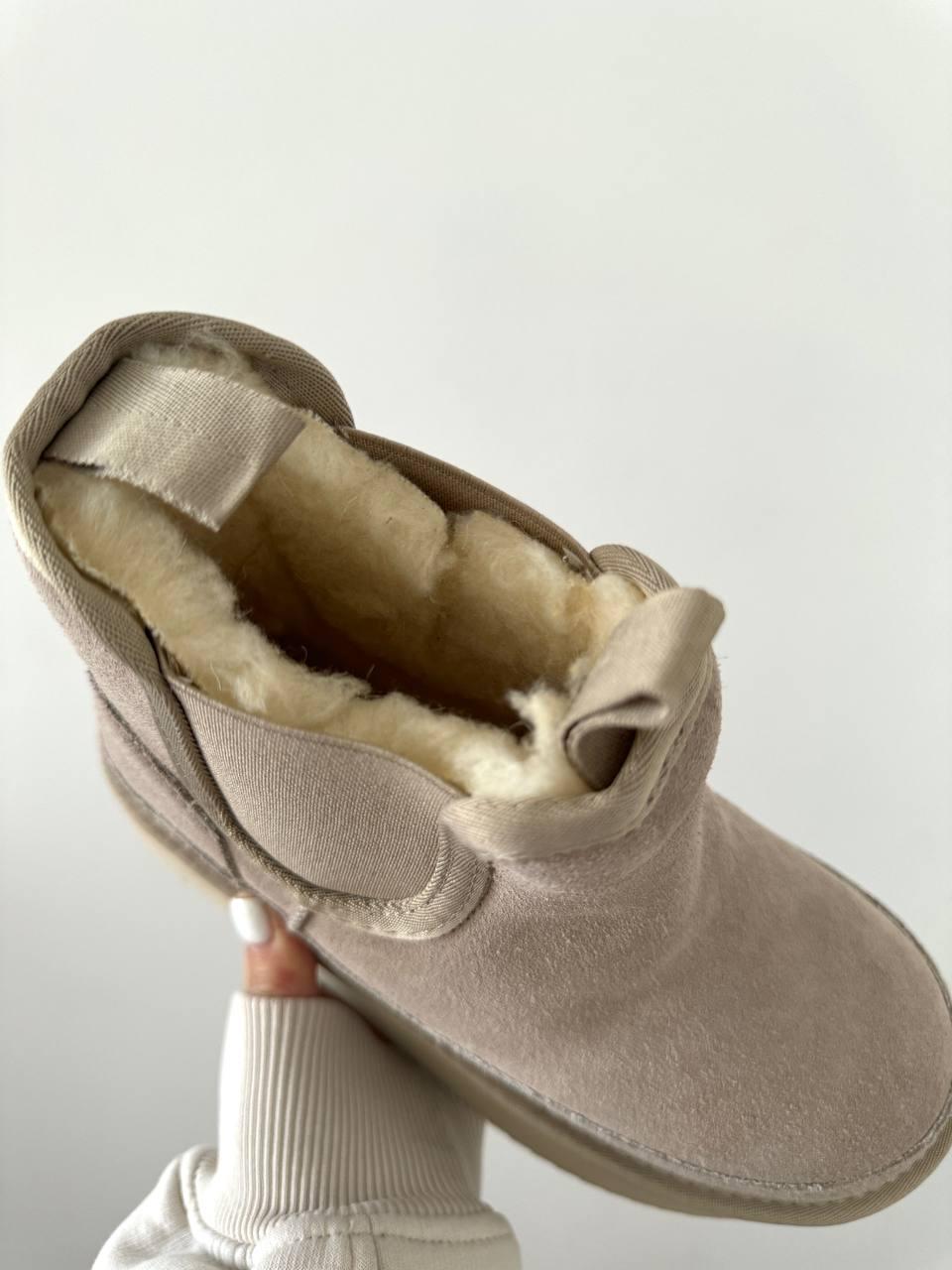 Ugg Neumel Platform Chestnut Cream (на резинці)
