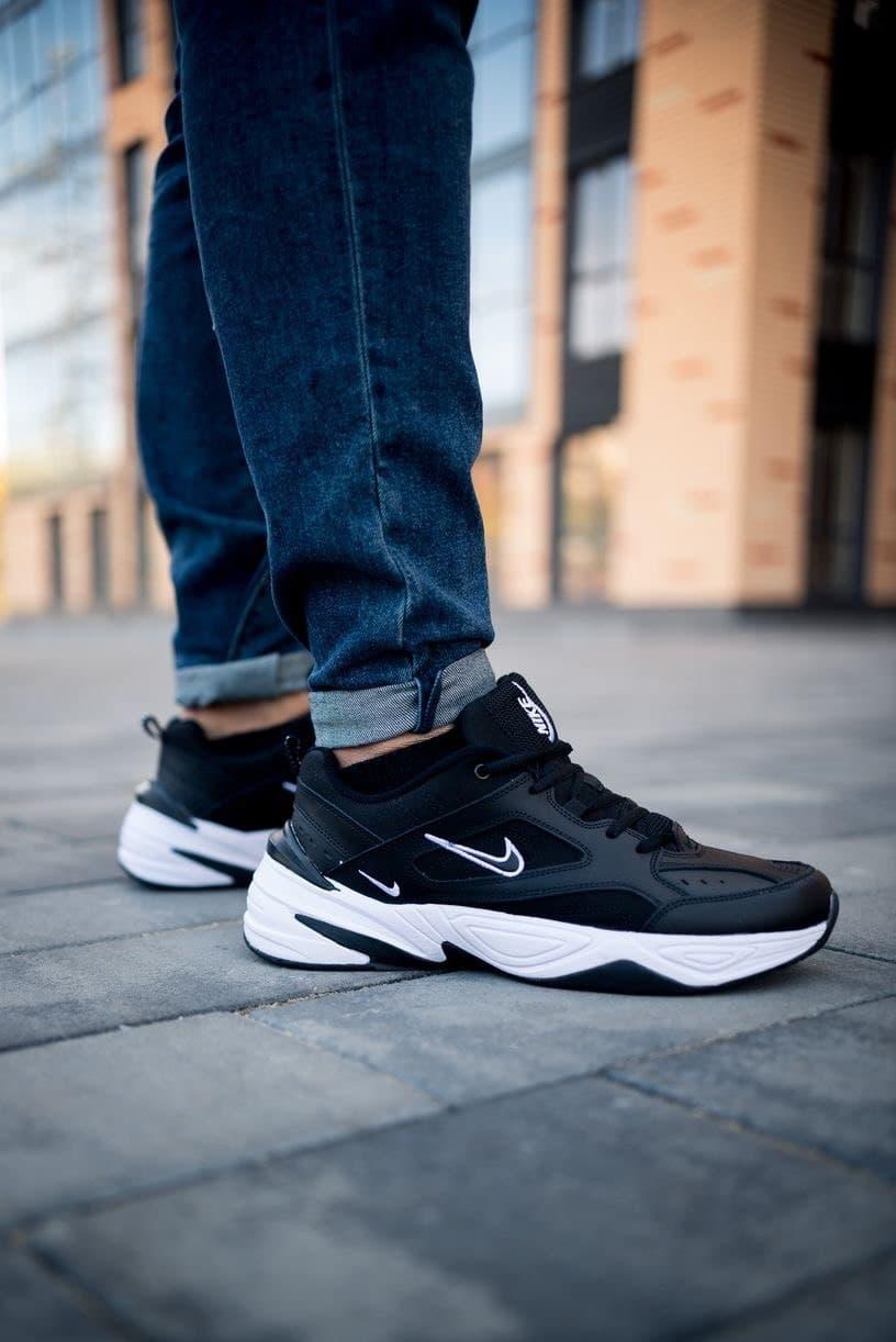 Nike M2K Tekno Black White 4