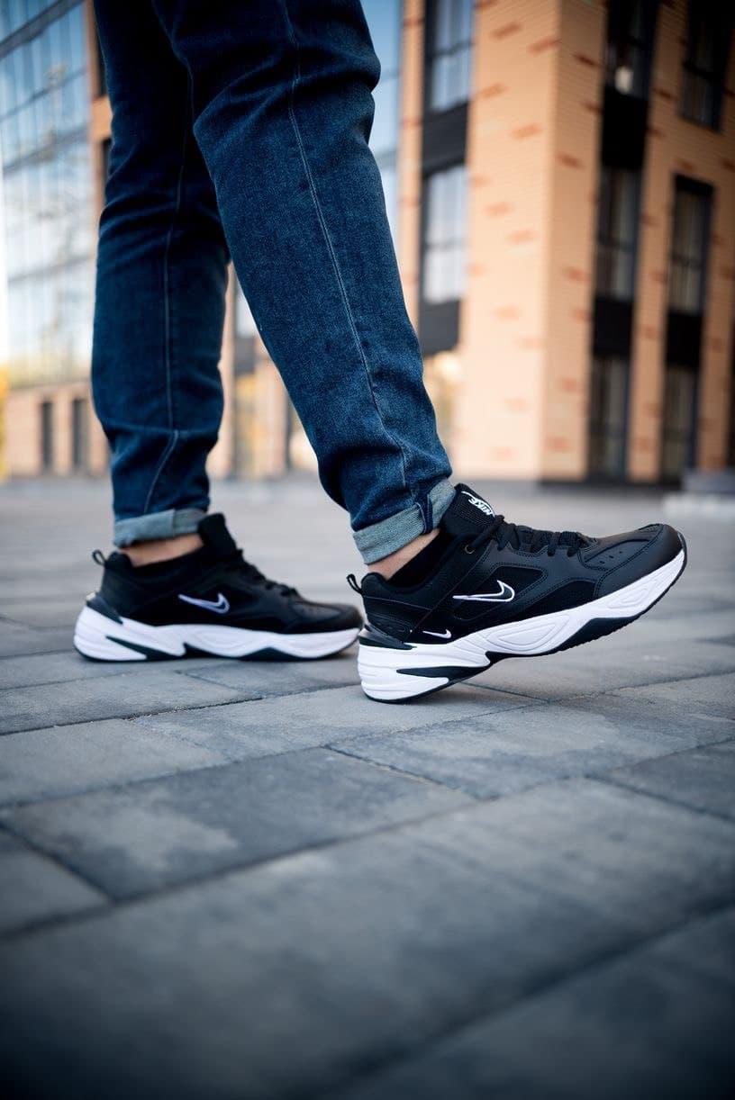 Nike M2K Tekno Black White 4