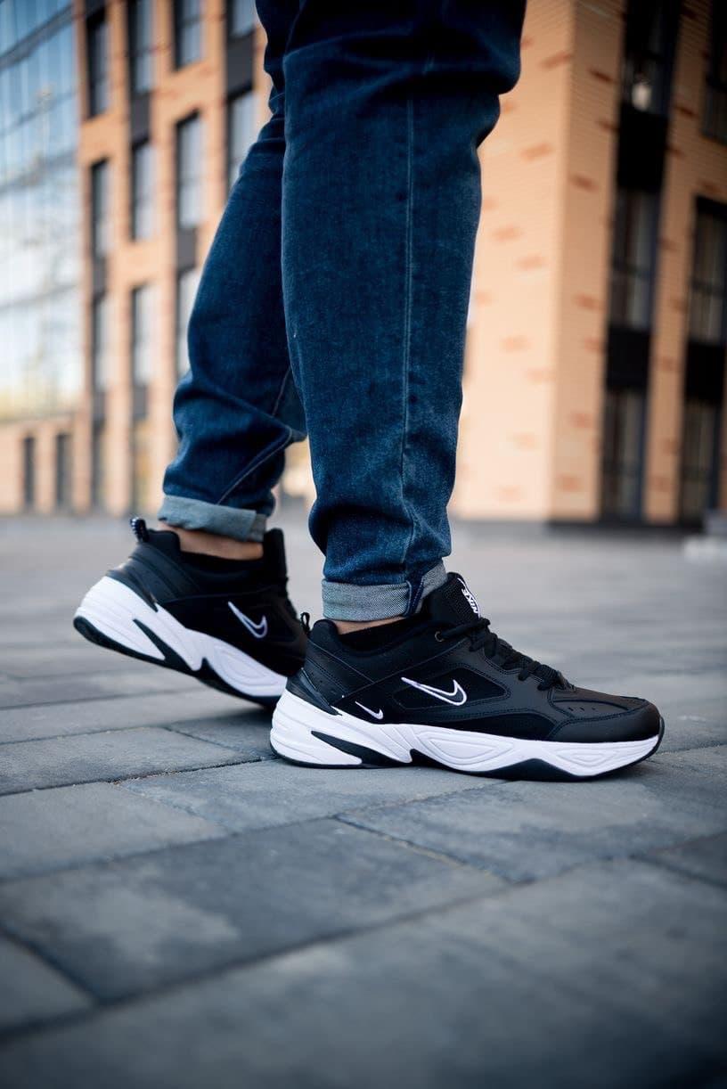 Nike M2K Tekno Black White 4