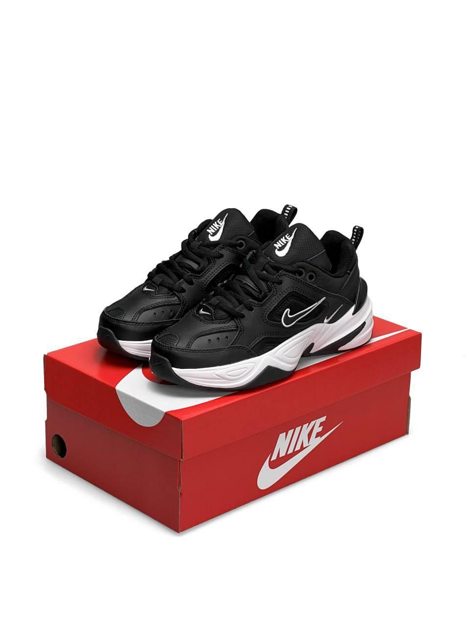 Nike M2K Tekno Black White 4