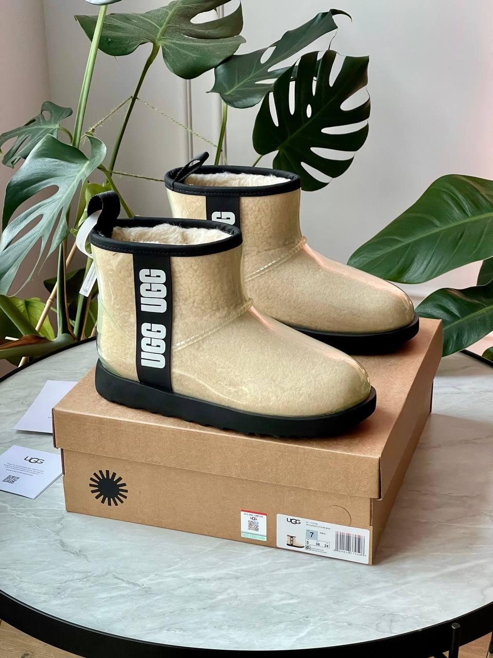 Ugg Clear Mini Boot Natural Black