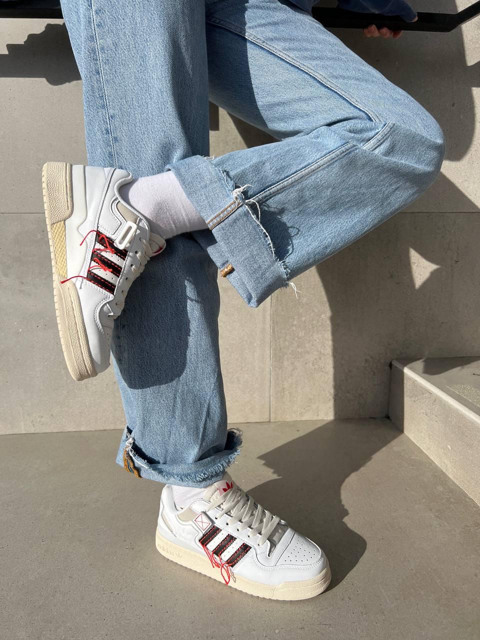 Adidas Low 84 Forum White/Red
