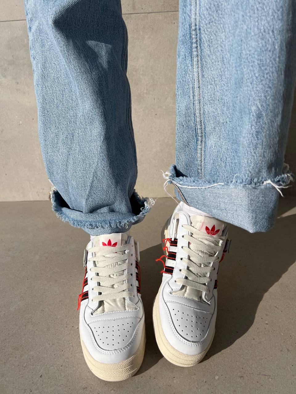 Adidas Low 84 Forum White/Red