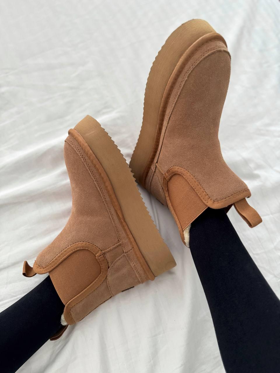Ugg Neumal Platform Chelsea Tan
