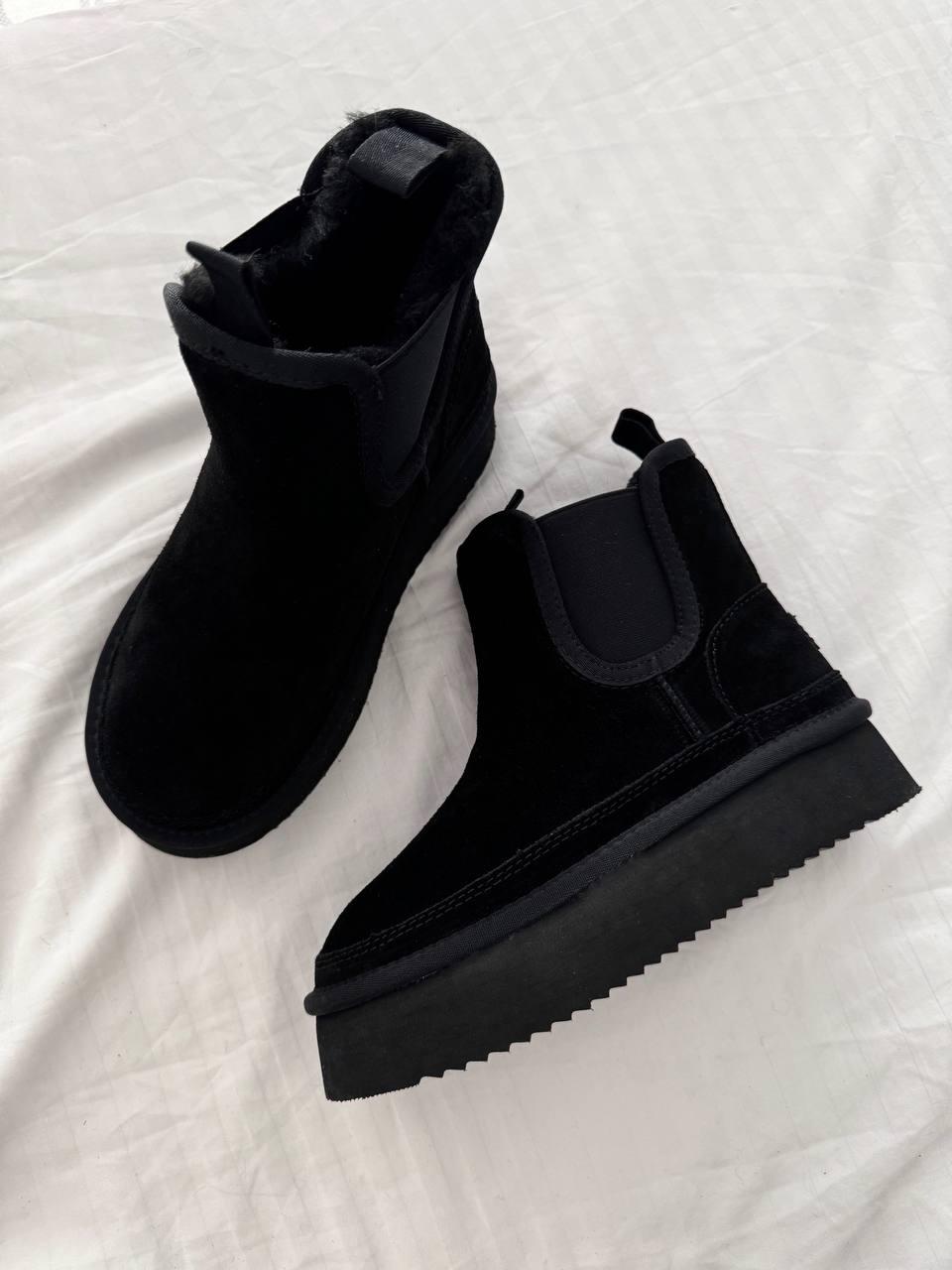 Ugg Neumal Platform Chelsea Black