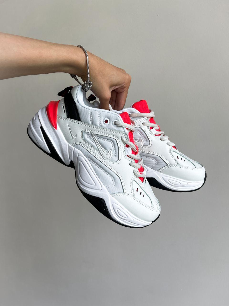 Nike M2K Tekno White Black Red