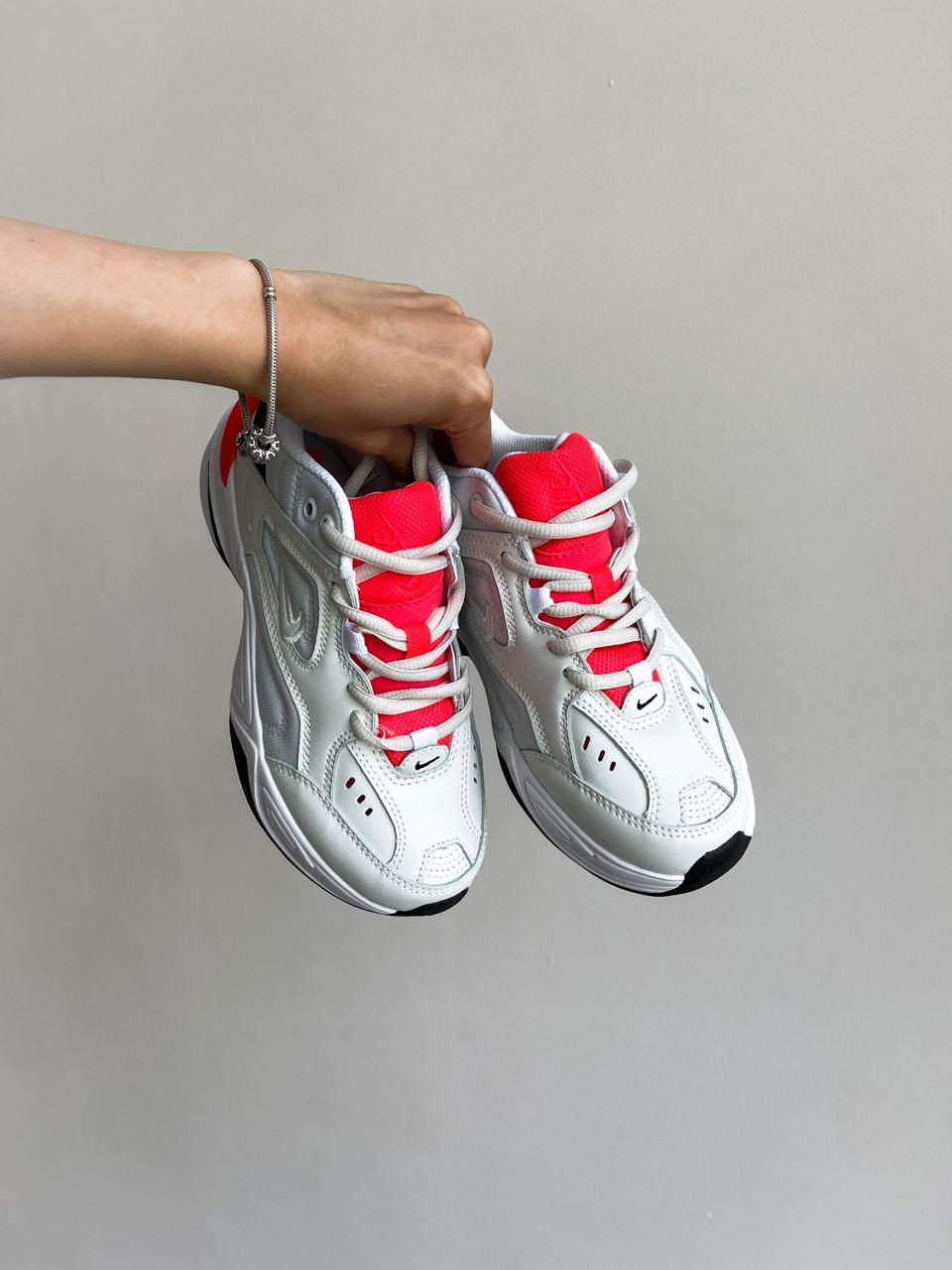Nike M2K Tekno White Black Red