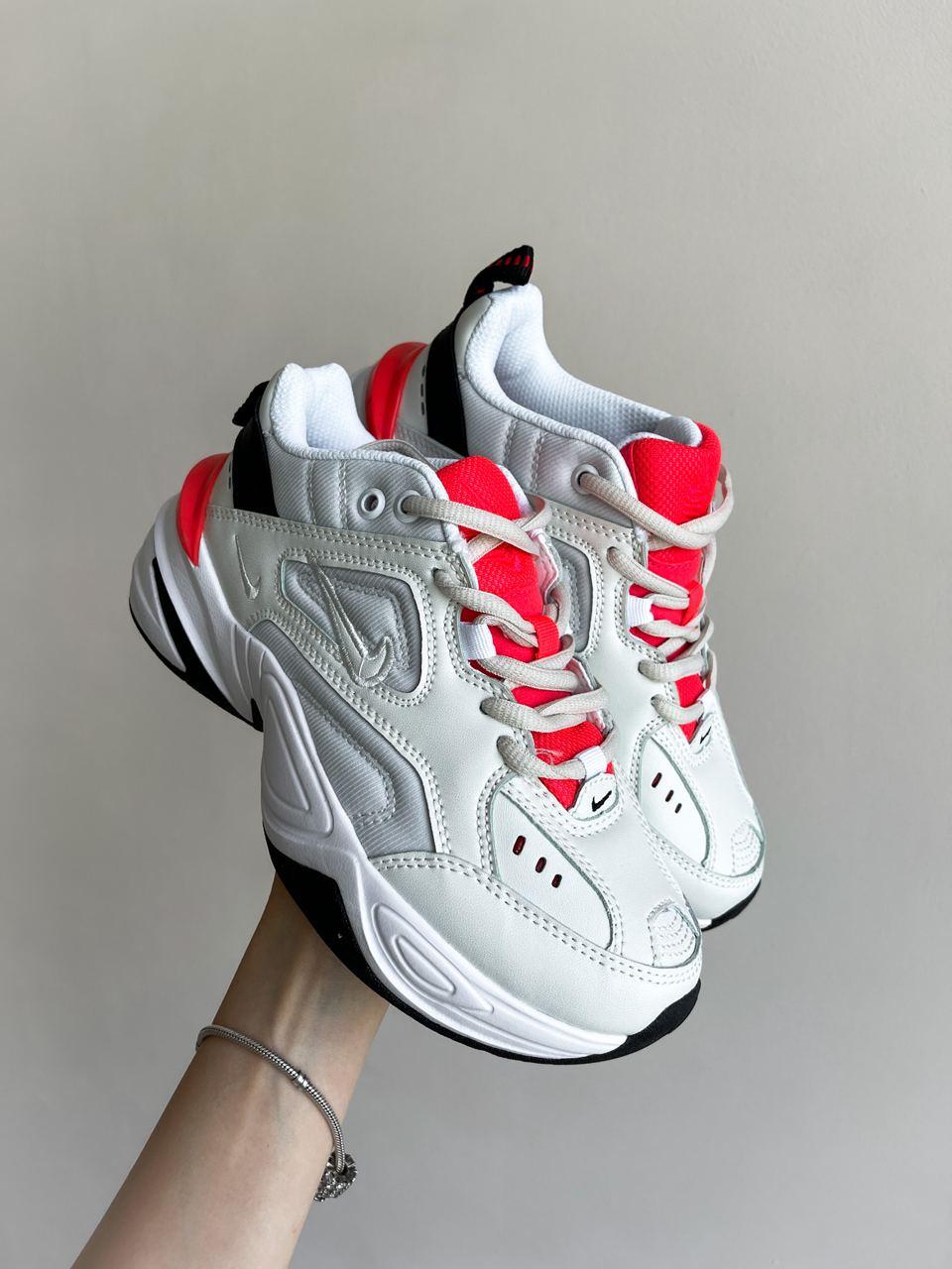 Nike M2K Tekno White Black Red