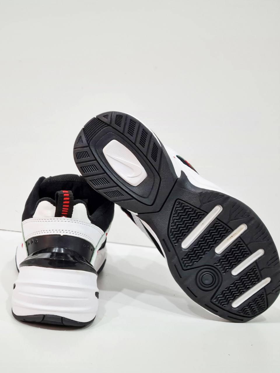 Nike M2K Tekno Black White Red v2