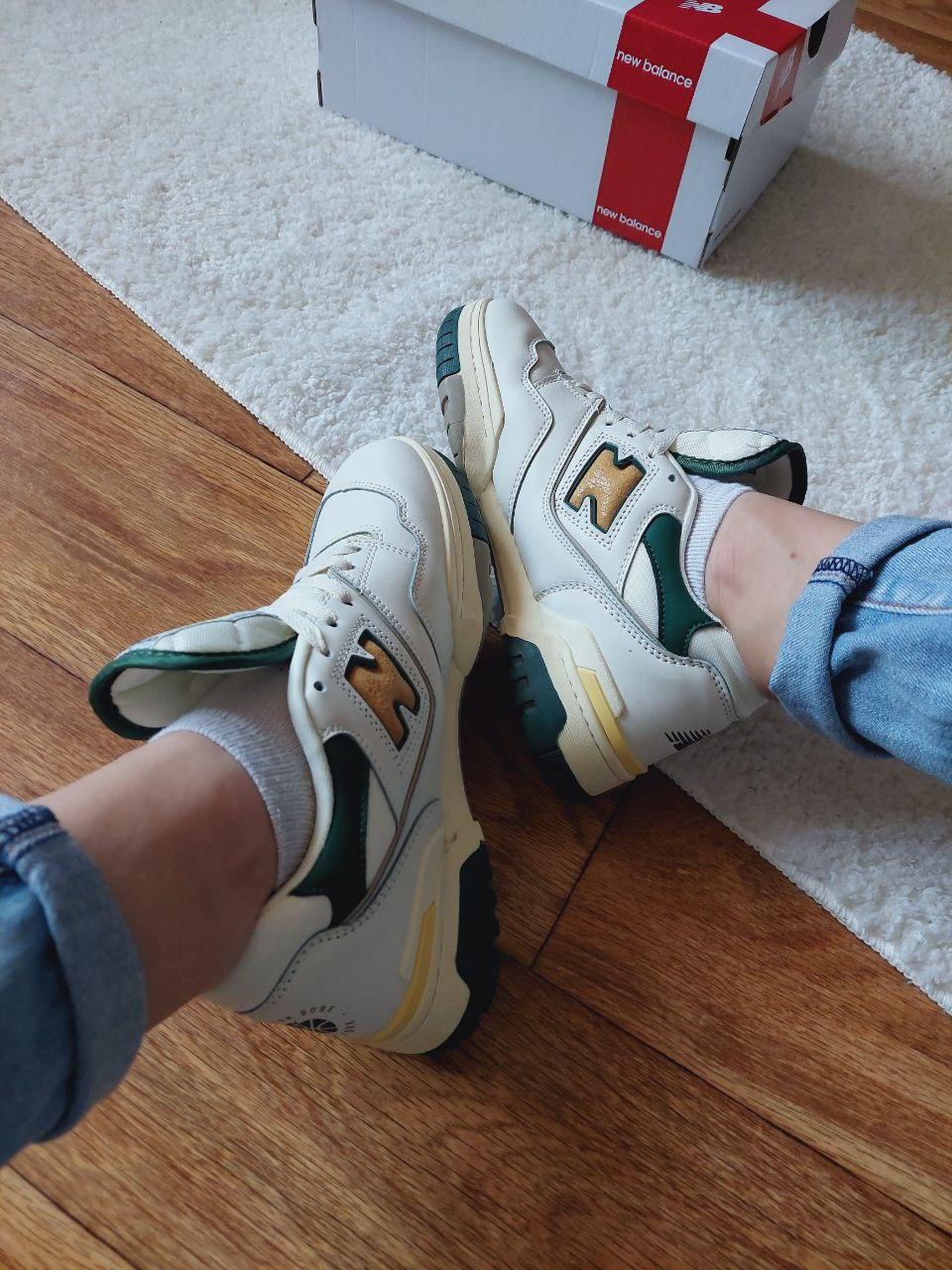 New Balance 550 Aime Leon Dore Natural Green V2