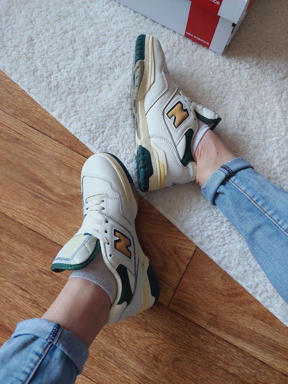 New Balance 550 Aime Leon Dore Natural Green V2
